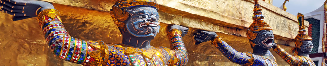 Bangkok Temple Carvings