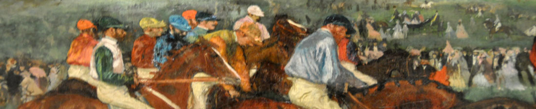 Gentleman's Race by Edgar Degas