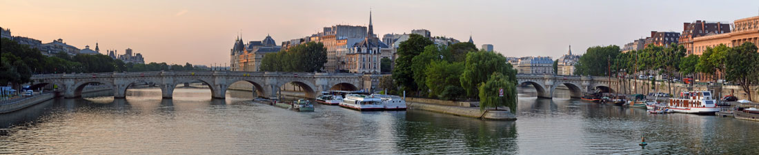 Seine River at Dawn